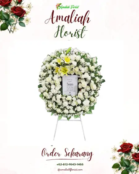 Krans Bunga Duka Aji Jaya